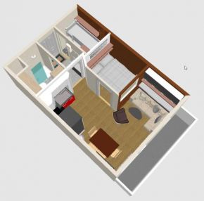 MyHome - Rénové en 2024 ! Hameau Borsat 3 15 - studio 2 cabines 4 pax sur les pistes